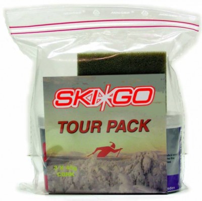 набор SKI GO 62300 Tour Pack  мази держ.(красн.  желт.  син.)  растирка